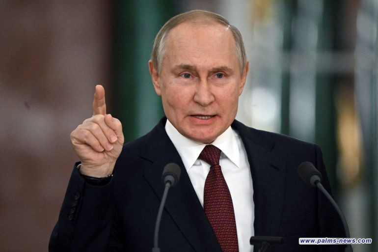 بوتين:مستعدون للتفاوض مع كلّ المعنيين بالصراع الاوكراني.